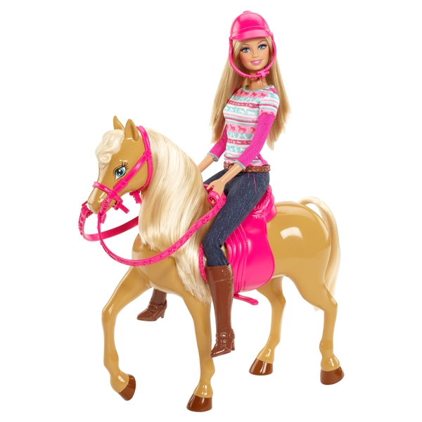 Barbie - Dukke med hest og tilbehør (Bilde 1 av 5)