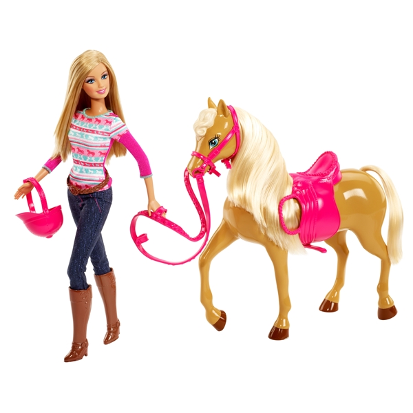 Barbie - Dukke med hest og tilbehør (Bilde 5 av 5)