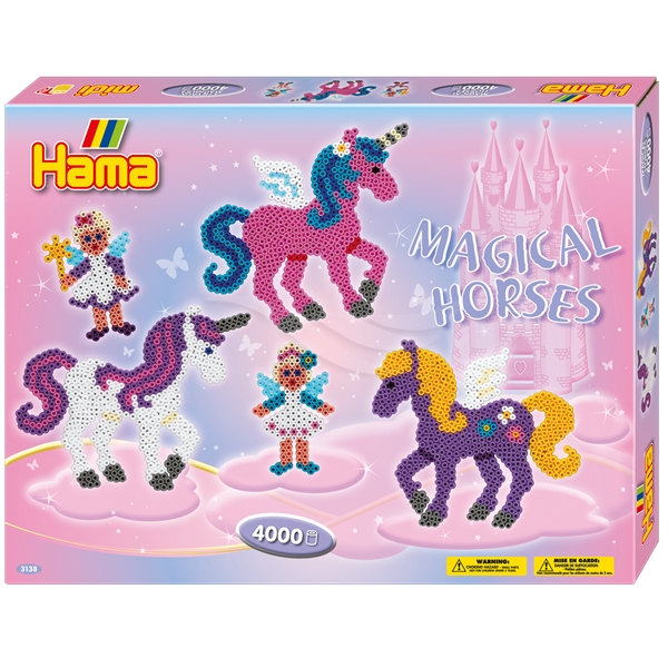 Hama Perlesett 3138 Magical Horses (Bilde 1 av 3)