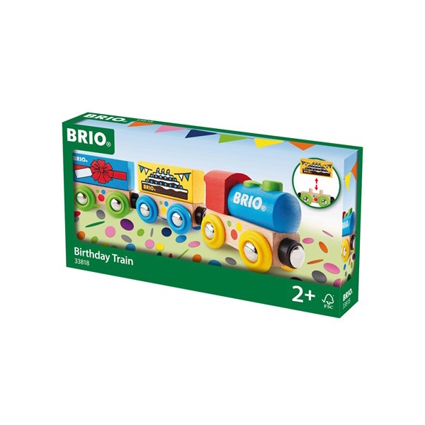 BRIO 33818 Bursdagstog (Bilde 2 av 4)