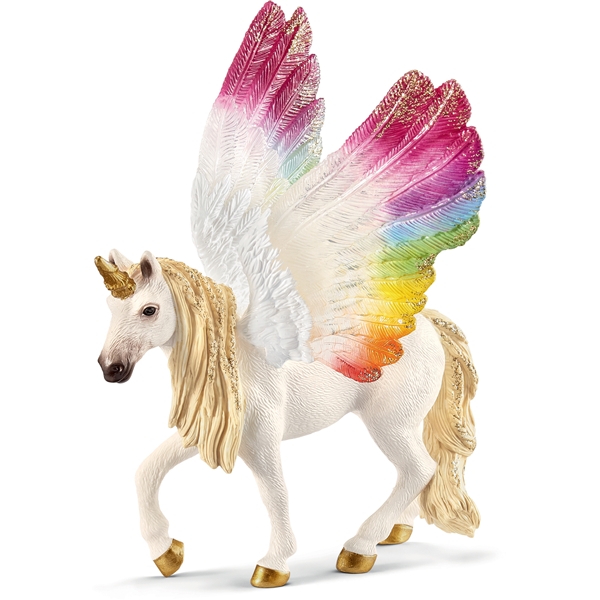 Schleich 70576 Rainbow Unicorn med vinger