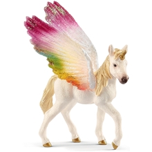 Schleich 70576 Rainbow Unicorn med vinger Føll