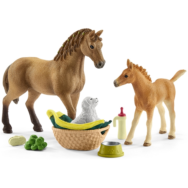 Schleich 42432 Sarah's Baby Animal Care (Bilde 1 av 6)