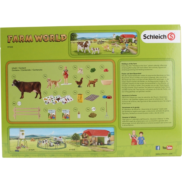 Schleich Adventskalender Jul på bondegården (Bilde 2 av 2)