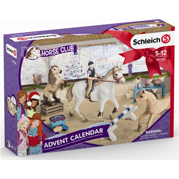 Schleich Adventskalender Jul med hester