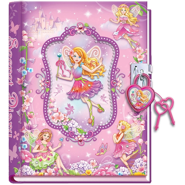 Fairy Dagbok Med Lås