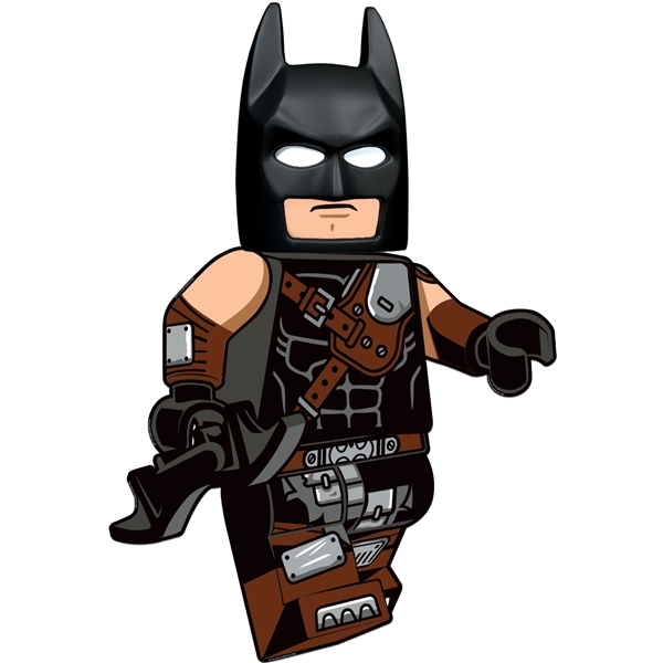 LEGO Movie 2 Batman Mask Night Light w/Sticker (Bilde 2 av 4)