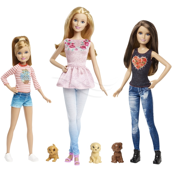 Barbie Fashionistas Doll & Pet - Summer (Bilde 4 av 5)