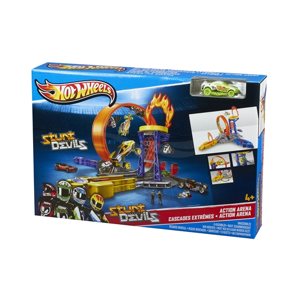 Hot Wheels Stunt Devils Action Arena X9630 (Bilde 1 av 2)