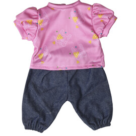 Lillan & Friends Jeans & T-skjorte (36-40 cm)