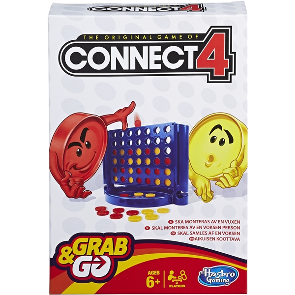 Connect 4 Grab & Go (Bilde 1 av 2)