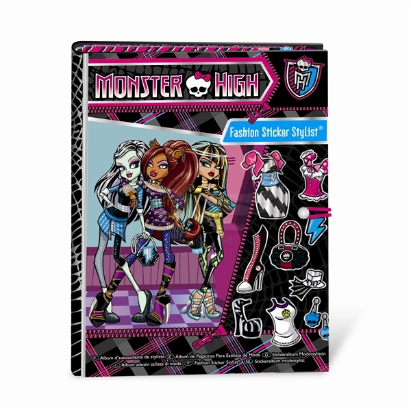 Monster High Fashion Sticker Stylist (Bilde 1 av 2)