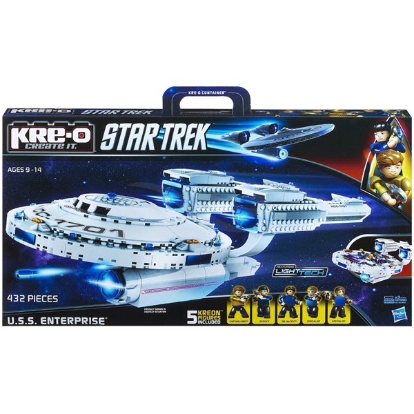 Kre-O Star Trek U.S.S. Enterprise (Bilde 3 av 3)