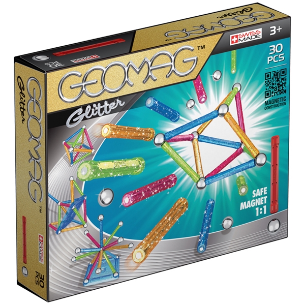 Geomag Color Glitter 30 deler (Bilde 1 av 4)