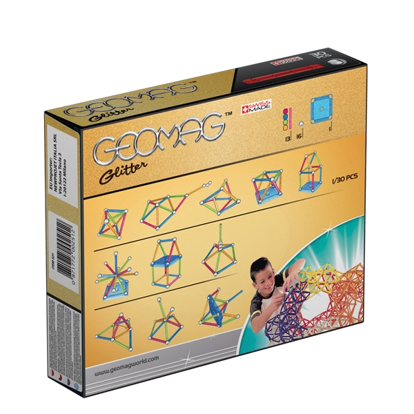 Geomag Color Glitter 30 deler (Bilde 2 av 4)