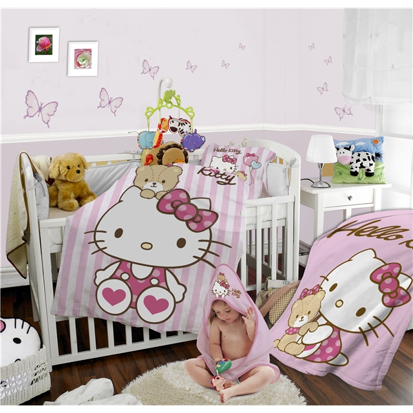 Hello Kitty Baby Fleece Filt (Bilde 2 av 2)