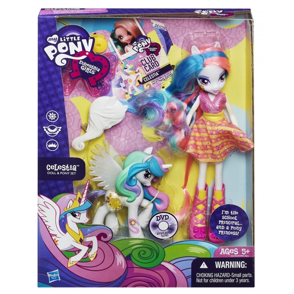 Equestria Girls Doll & Pony Set Celestia (Bilde 1 av 3)