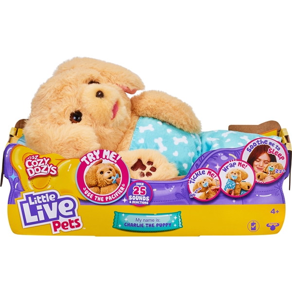 Little Live Pets Cozy Dozy Puppy (Bilde 1 av 4)