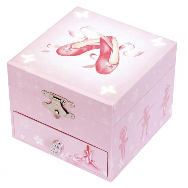 Smykkeskrin Ballerina 11,5 x 10 x 13 cm (Bilde 1 av 5)