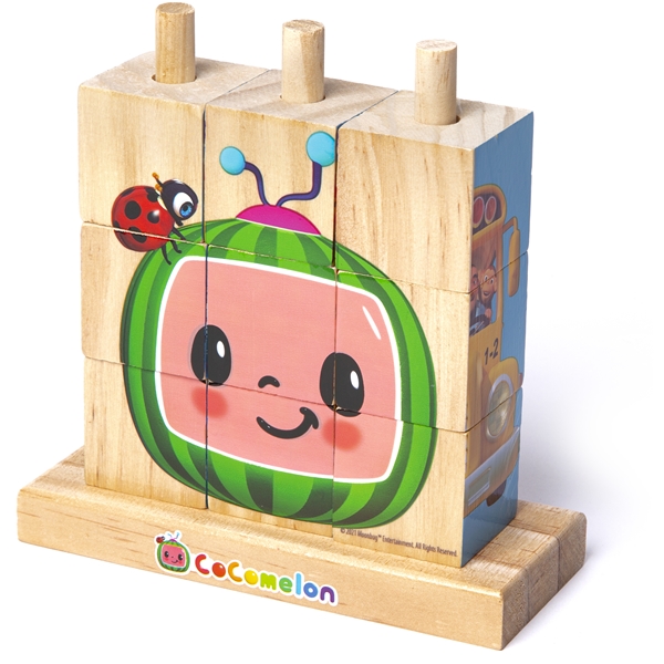 Cocomelon Stacking Block Puzzle (Bilde 1 av 4)