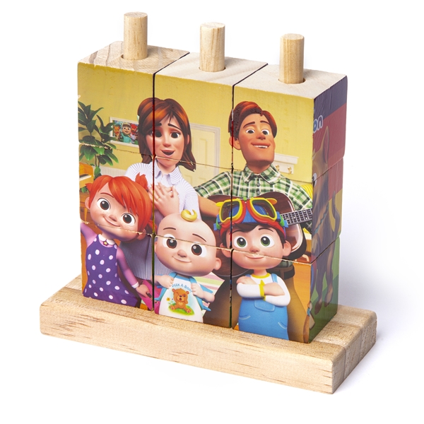 Cocomelon Stacking Block Puzzle (Bilde 2 av 4)