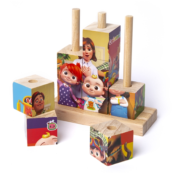 Cocomelon Stacking Block Puzzle (Bilde 3 av 4)