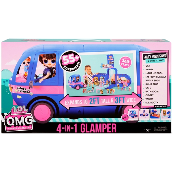 L.O.L. Surprise! 4-i-1 Glamper (Bilde 7 av 7)