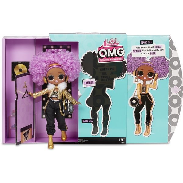 L.O.L. Surprise OMG 3.8 Doll - 24K DJ (Bilde 2 av 5)