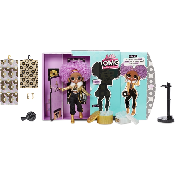 L.O.L. Surprise OMG 3.8 Doll - 24K DJ (Bilde 3 av 5)