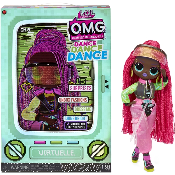 L.O.L. Surprise OMG Dance Doll - Virtuelle (Bilde 1 av 7)