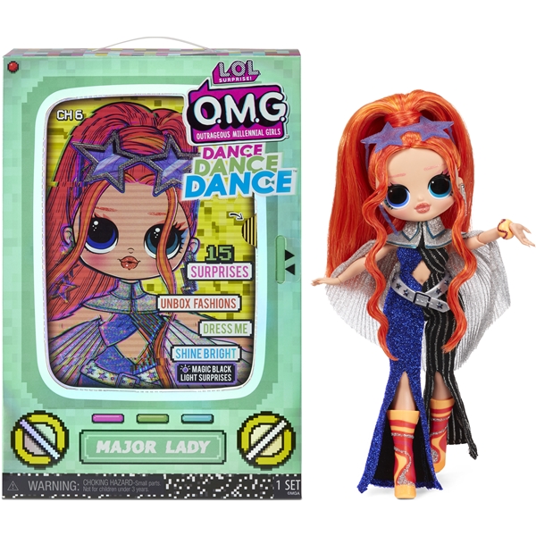 L.O.L. Surprise OMG Dance Doll - Major Lady (Bilde 1 av 6)