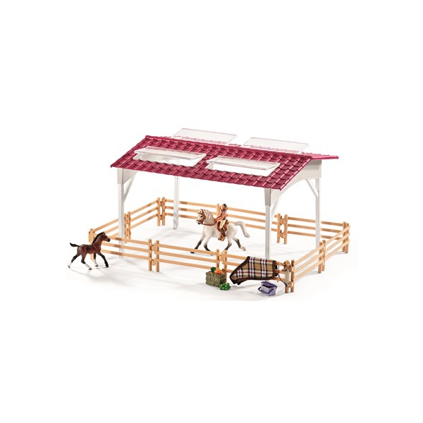 Schleich Hestestall/Ridesenter Rytter og Hester (Bilde 2 av 9)