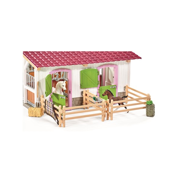 Schleich Hestestall/Ridesenter Rytter og Hester (Bilde 4 av 9)