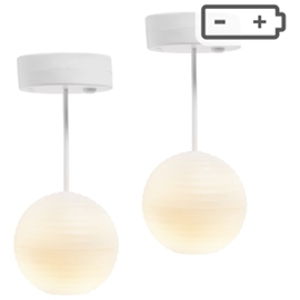 Lundby 2 Rislamper Batteri 1 set