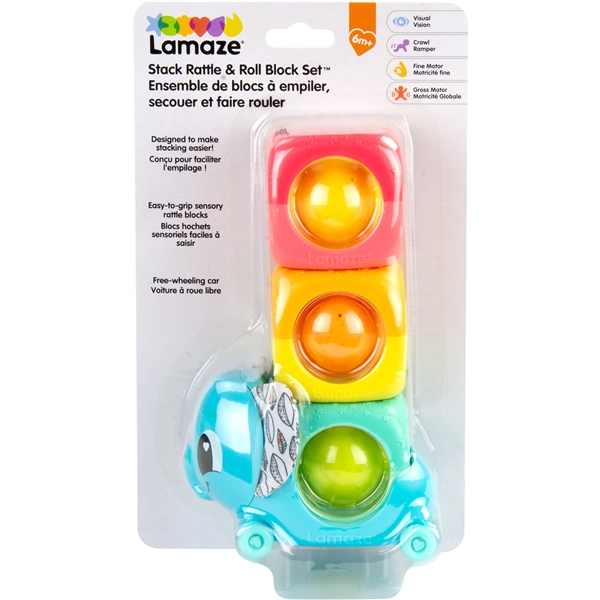 Lamaze Stack n Roll Lock n Blocks (Bilde 4 av 4)