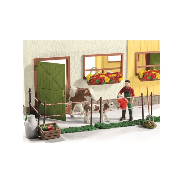 Schleich Stor gård med dyr og tilbehør (Bilde 6 av 7)