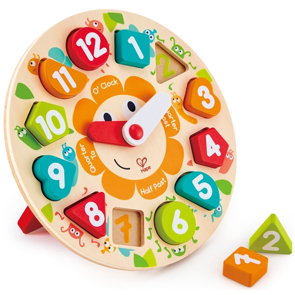 Hape Chunky Clock Puzzle (Bilde 1 av 3)