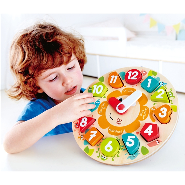 Hape Chunky Clock Puzzle (Bilde 2 av 3)