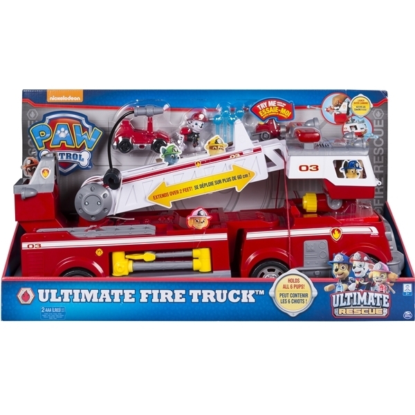 Paw Patrol Ultimate Fire Truck Lekesett (Bilde 7 av 7)