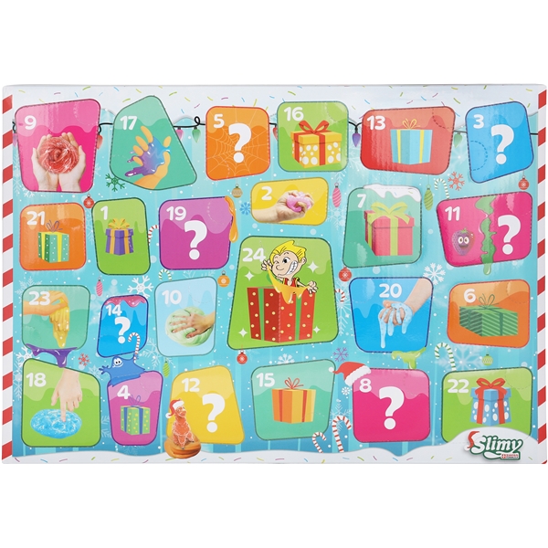 Slimete adventskalender (Bilde 2 av 4)