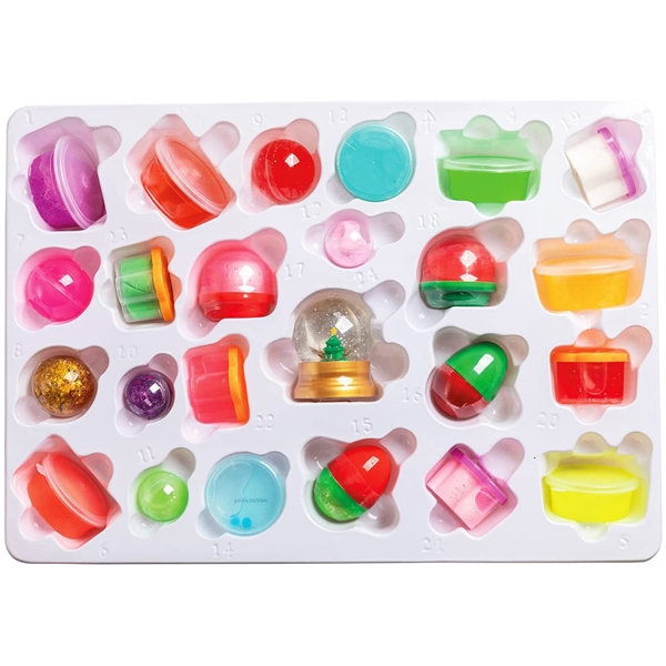 Slimete adventskalender (Bilde 4 av 4)