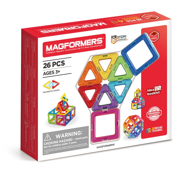 Magformers Byggesett 26 deler (Bilde 1 av 2)