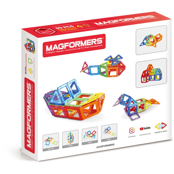 Magformers Byggesett 30 Deler (Bilde 2 av 2)