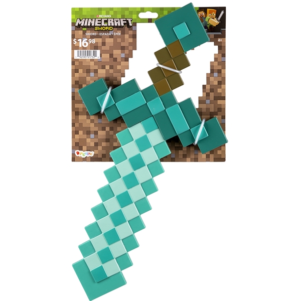 Minecraft Diamond Sword (Bilde 2 av 2)