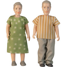 Lundby Dukkehusdukker Eldre Par