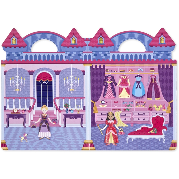 Reusable Puffy Stickers Playset Princess (Bilde 2 av 3)