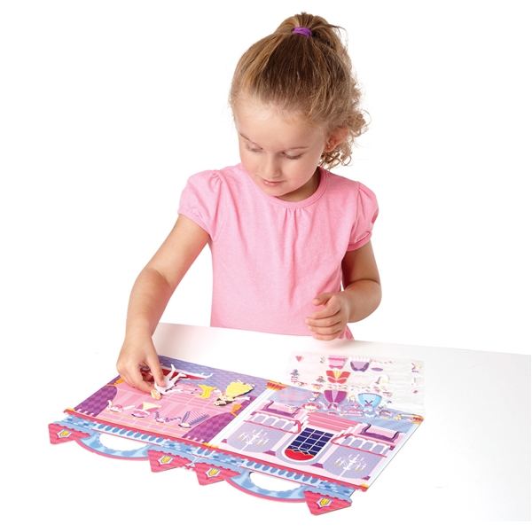 Reusable Puffy Stickers Playset Princess (Bilde 3 av 3)