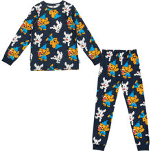 110-116 cl - Bamse Pyjamas Duo Mblå