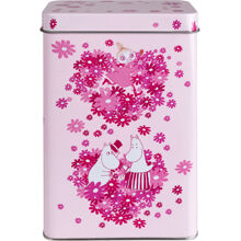 Mummitrollet Blomsterhjerte Kaffeboks