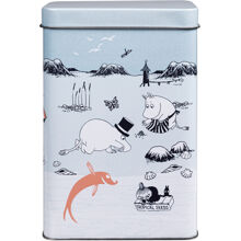 Mummitrollet Strandtur Kaffeboks Blå